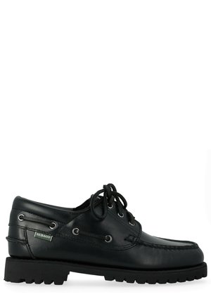 ACADIA WAXY - Chaussures bateau - nero