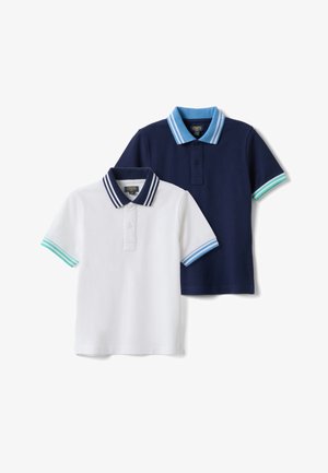 OVS, PACK OF 2 - Poloshirt - white blue