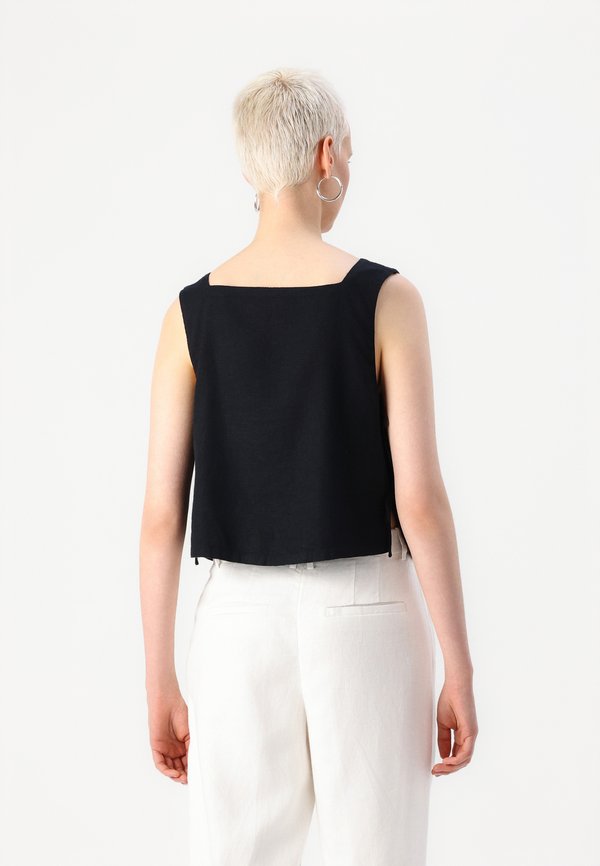 BARE APRON SHELL - Blouse3