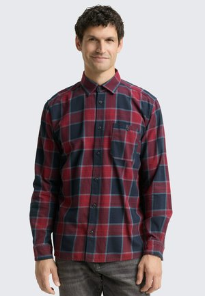 MIT KAROMUSTER - Hemd - navy red check