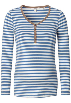 Langærmet T-shirt - blue