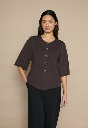 Cardigan - d. chocolate