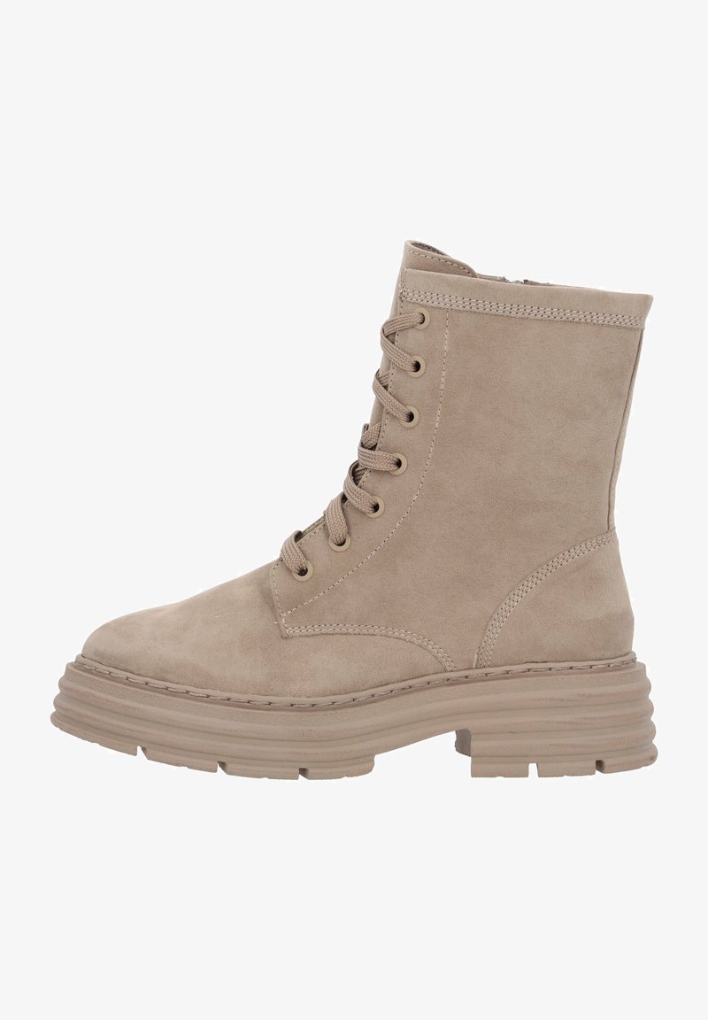 Marco Tozzi Lace-up ankle boots - smoke