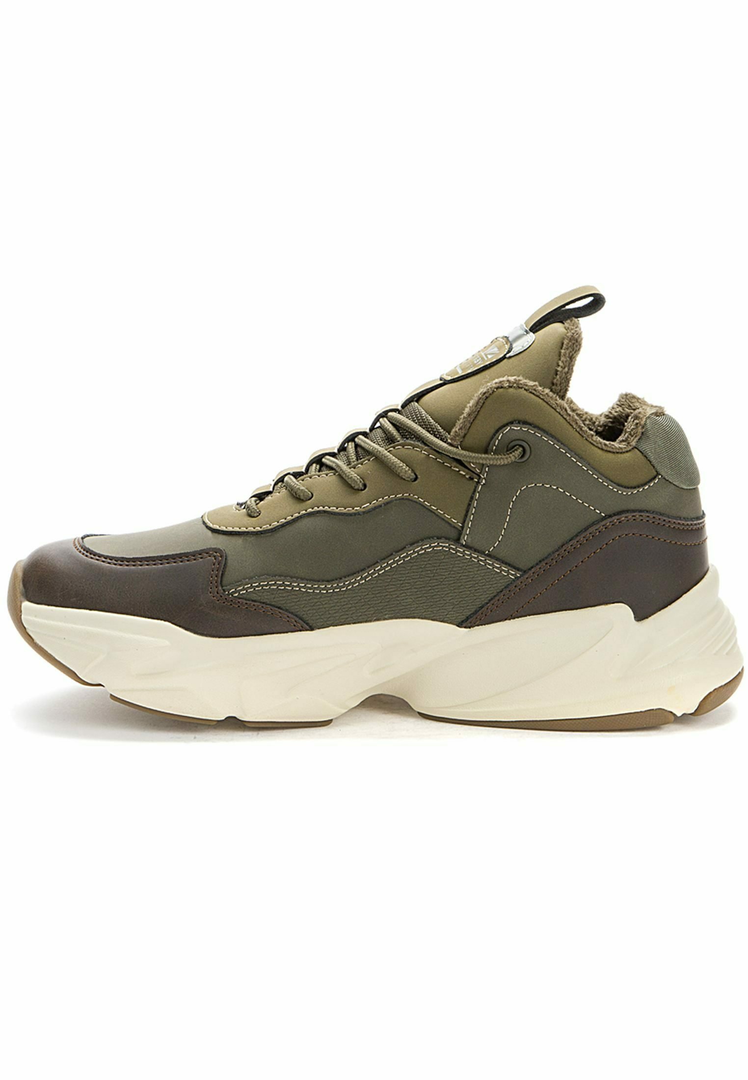 khaki falcon trainers