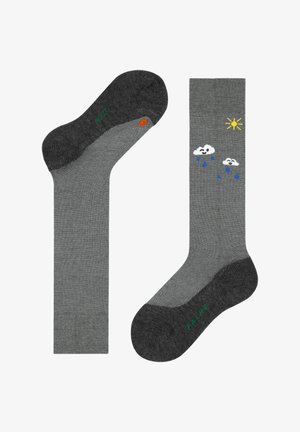 FALKE Active Rainboot - Kniestrümpfe - light grey mel