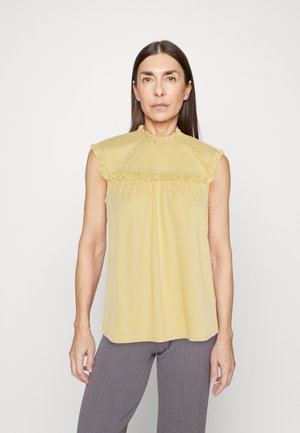 Thought NOEMI - Felső - light chartreuse yellow