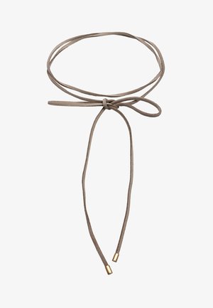 Elli CHOKER BOW - Necklace - grau