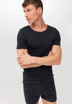 hessnatur, HESSNATUR 2 PACK - Hemd - schwarz