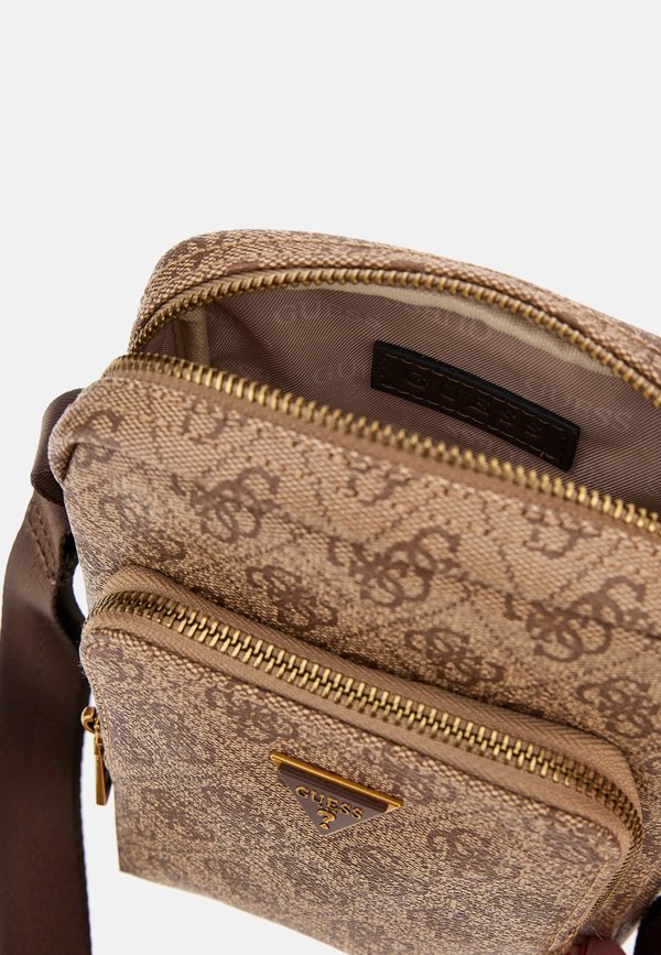 MILANO XBODY DOUBLE - Cross body bag - beige marrone3