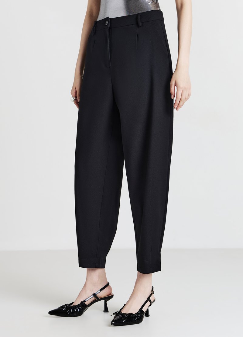 Calliope BALLOON FIT - Pantalon classique - ultrablack