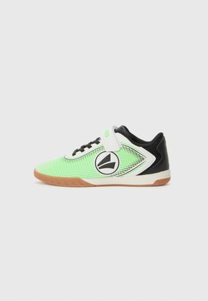 J-SI COURSE  UNISEX - Baskets basses - white/neon green