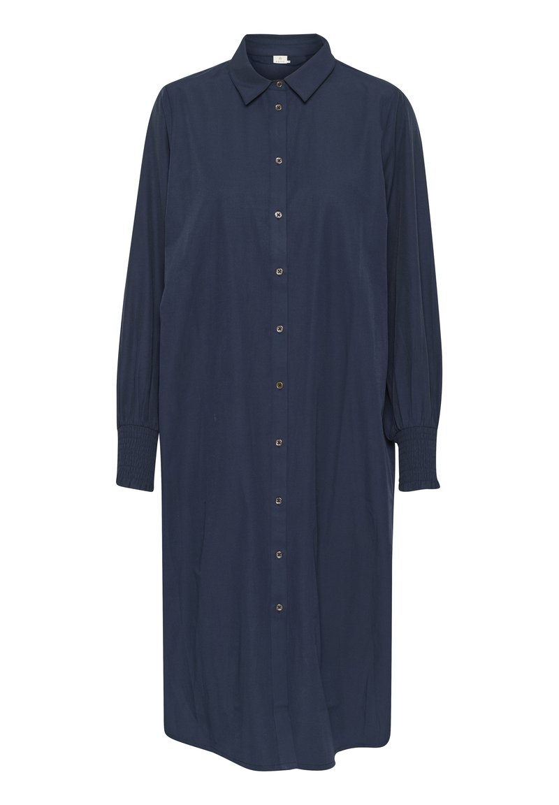 Kaffe Blousejurk donkerblauw Kaffe Blousejurk donkerblauw