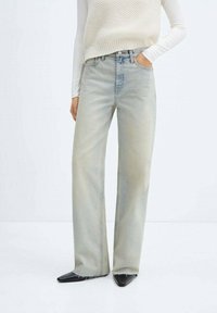 Mango - DENVER - Jeans Straight Leg - bleu clair vintage Thumbnail-Bild 1