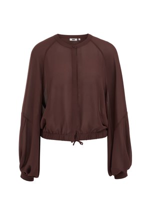 WE Fashion, Blouse - dark brown