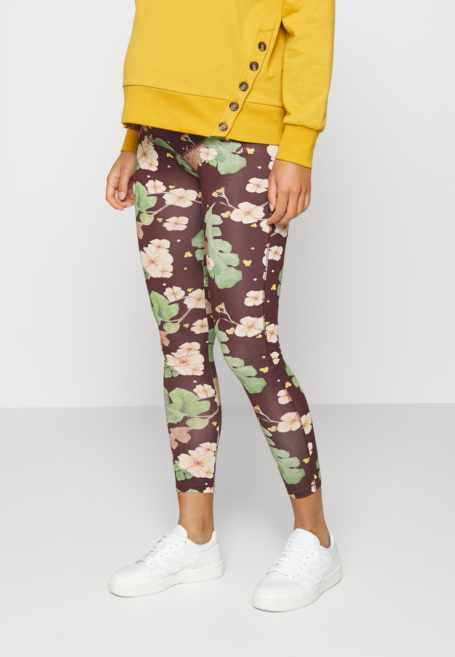 Mara Mea GLOW UP - Leggings - aubergine/bordeaux - Zalando.it