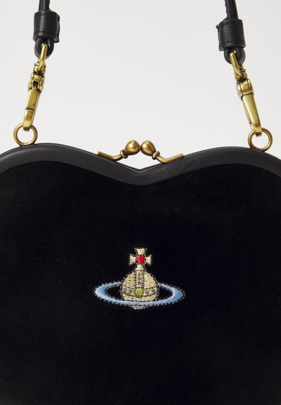 Vivienne Westwood BELLE HEART FRAME - Mala de mão - black