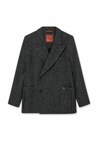 HEYANNO HEAL LANA - Klassischer Mantel - dark grey melange