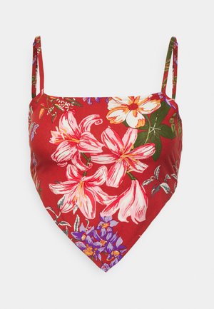 ONLY, ONLNOVA LIFE SCARF - Μπλούζα - mineral red botanic