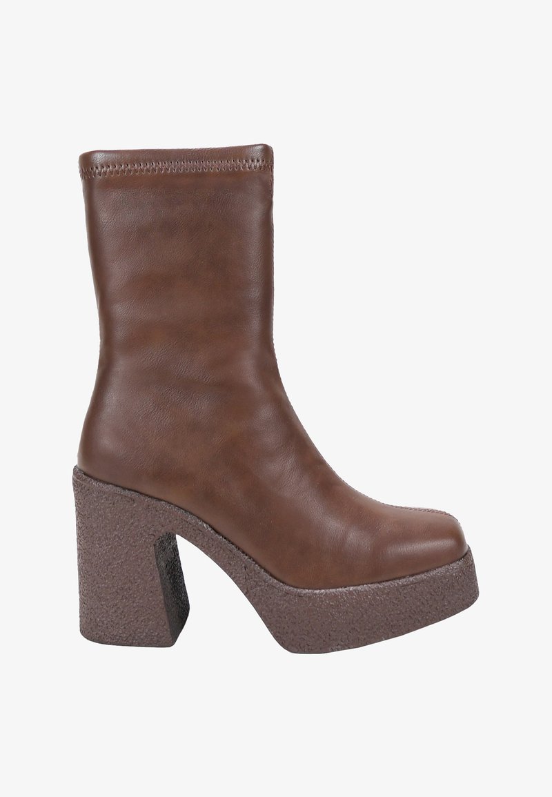 Bosanova Bottes à talons hauts - marron