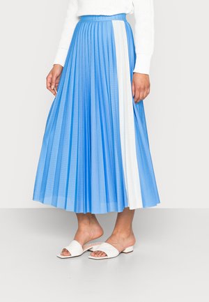 SKIRT UNI - A-Linien-Rock - marina blue