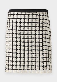 HEDYSCEPEBBALUMA  - Minisukně - black/silver coloured