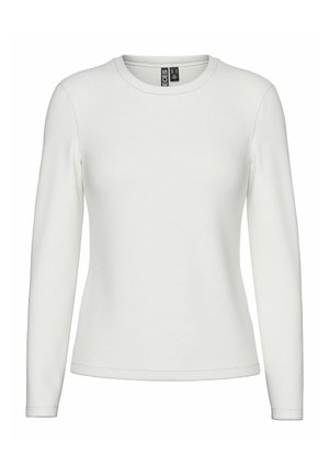 Pieces, PCMARIA LS TOP NOOS BC - T-shirt à manches longues - cloud dancer