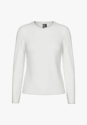 Pieces, PCMARIA LS TOP NOOS BC - Pikkade varrukatega topp - cloud dancer