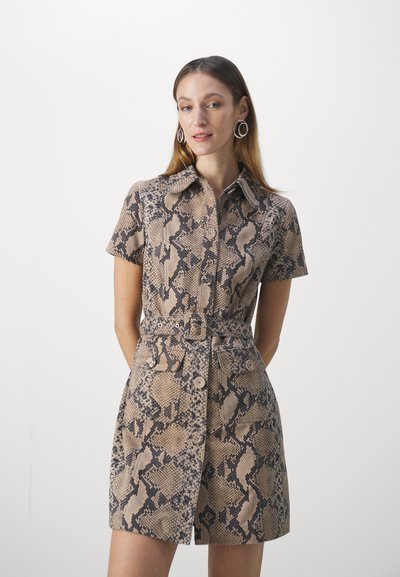STUDIO ID DRESS - Robe chemise - beige