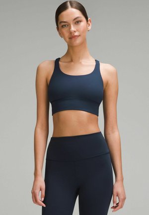 ENERGY LONGLINE - Medium support sports bra - true navy