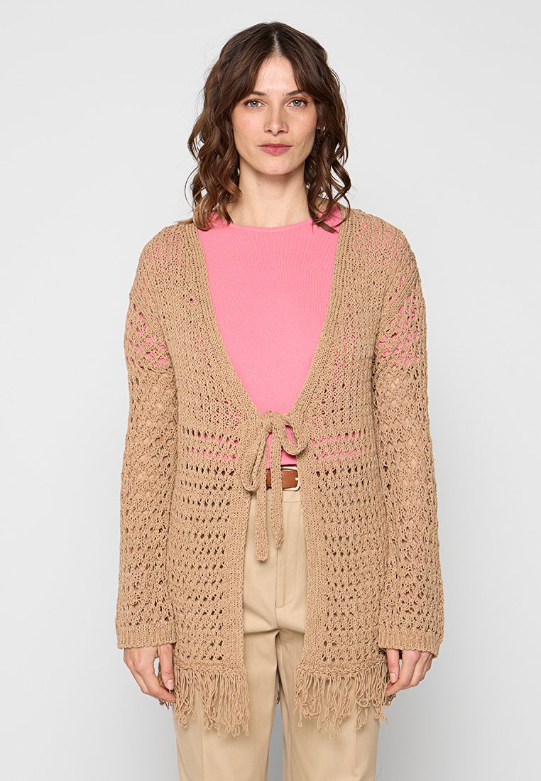 RIANI Vest zandkleur RIANI Vest zandkleur