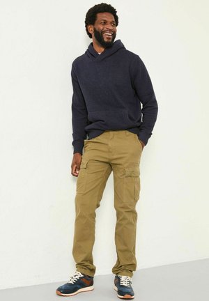 REGULAR FIT - Cargohose - olive green