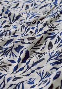 Seasalt Cornwall RUSHMAKER - Blus - blue harbour fronds chalk