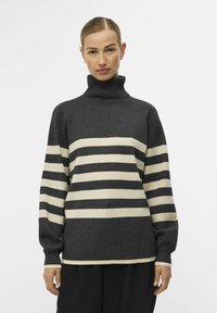 Object OBJRAY ROLL NECK  - Maglione - dark grey melange
