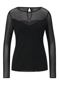 comma Blouse - schwarz