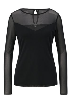 comma Blouse - schwarz