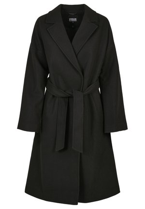 Urban Classics DAMEN OVERSIZED - Trenchcoat - black