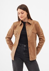 Bolongaro Trevor - Button-down blouse - camel Thumbnail Image 1