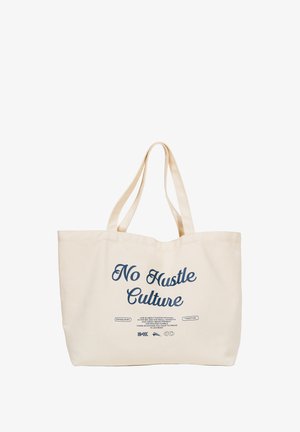 Karo Kauer Label, TASCHEN/RUCKSÄCKE/KOFFER TOTE BAG NO HUSTLE - Shopping Bag - offwhite