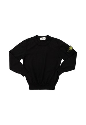 Stone Island, PULLOVER BASIC BADGE SX - Sweatshirt - nero