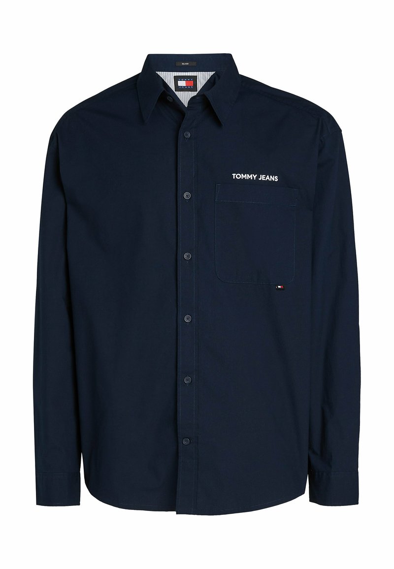 Tommy Jeans Overhemd donkerblauw