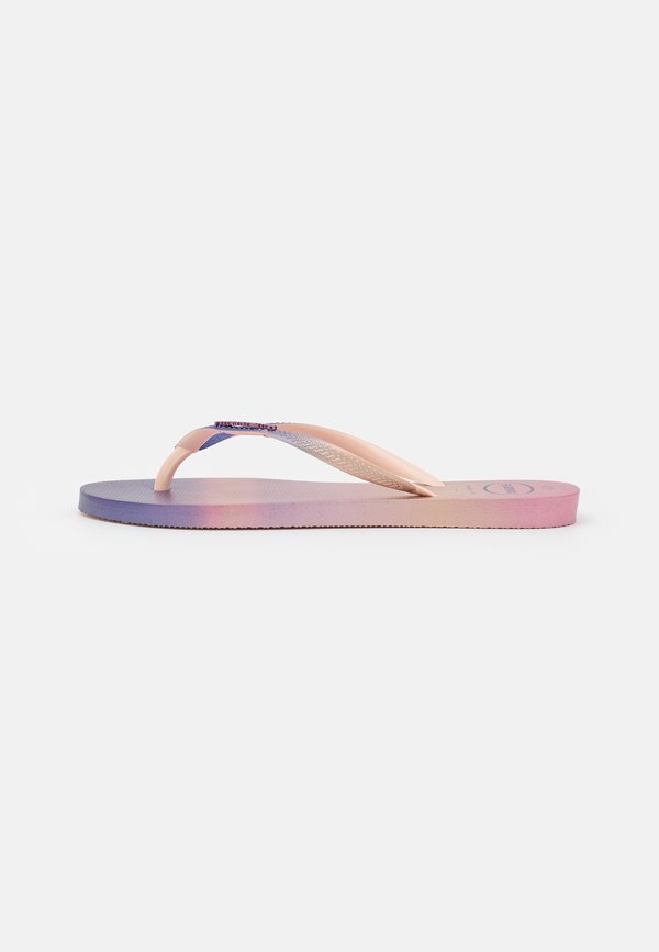 HAVAIANAS FLIP FLOP SLIM GRADIENT SUNSET - T-bar sandals - ballet rose3