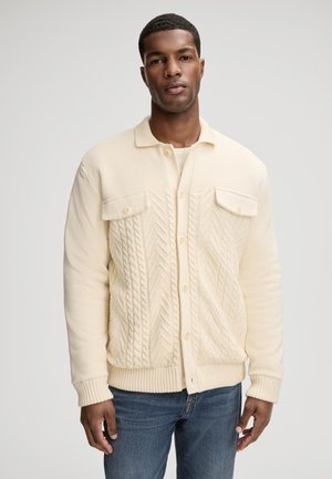 Strickjacke - creme