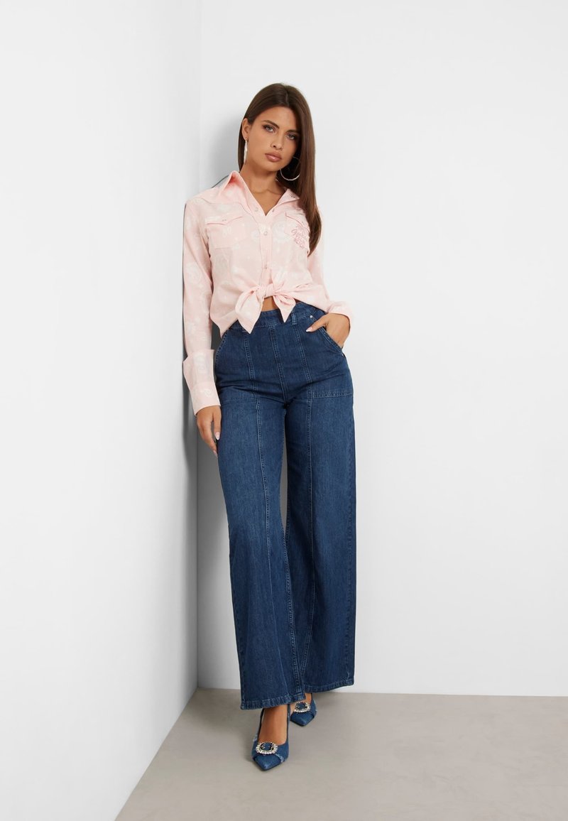 Guess Overhemdblouse donkerroze