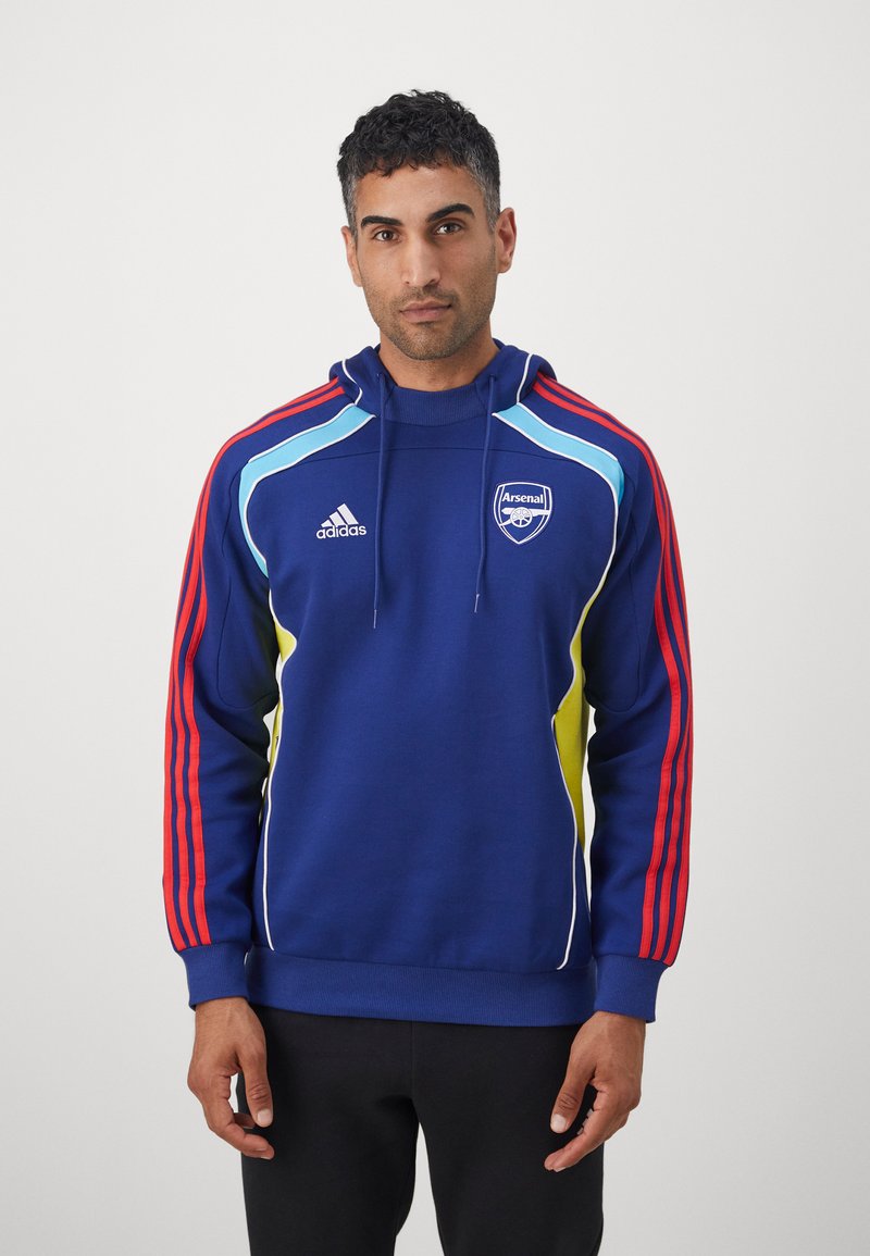 adidas Performance ARSENAL FC URBAN PURIST HOODIE - Article de supporter d'équipe de club - victory blue/bright yellow/bright cyan