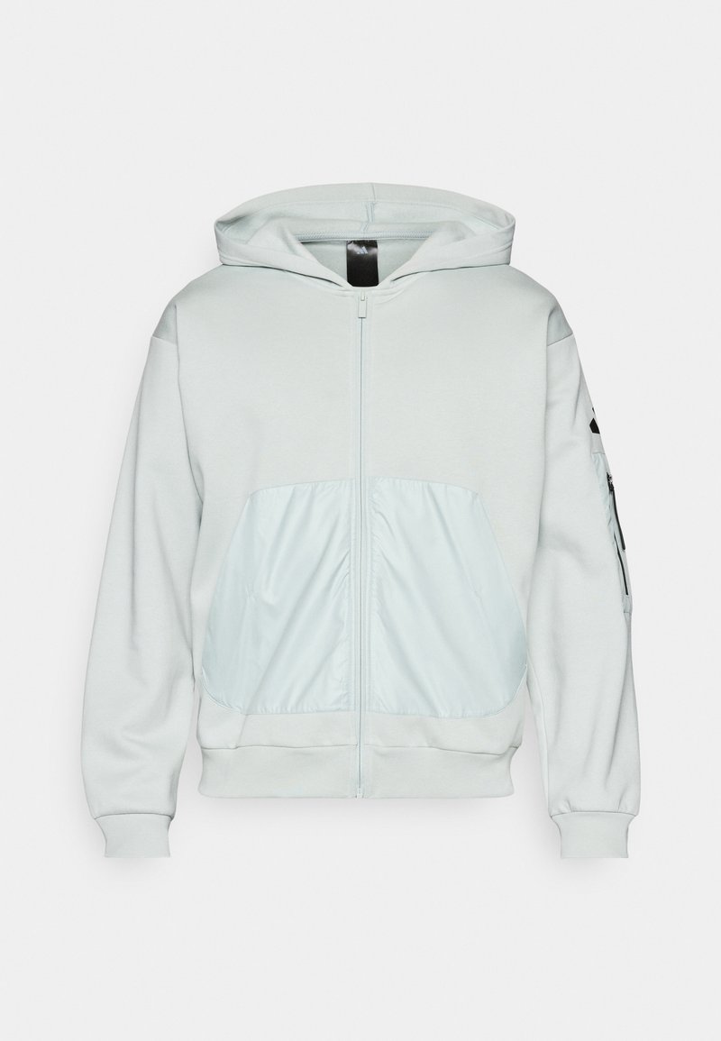 adidas performance Sweater met rits lichtgrijs adidas performance Sweater met rits lichtgrijs