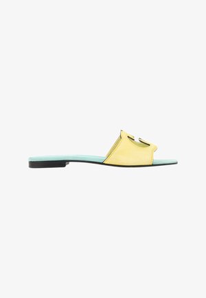Gucci, SANDALS MULTICOLOUR - Mules - yellow