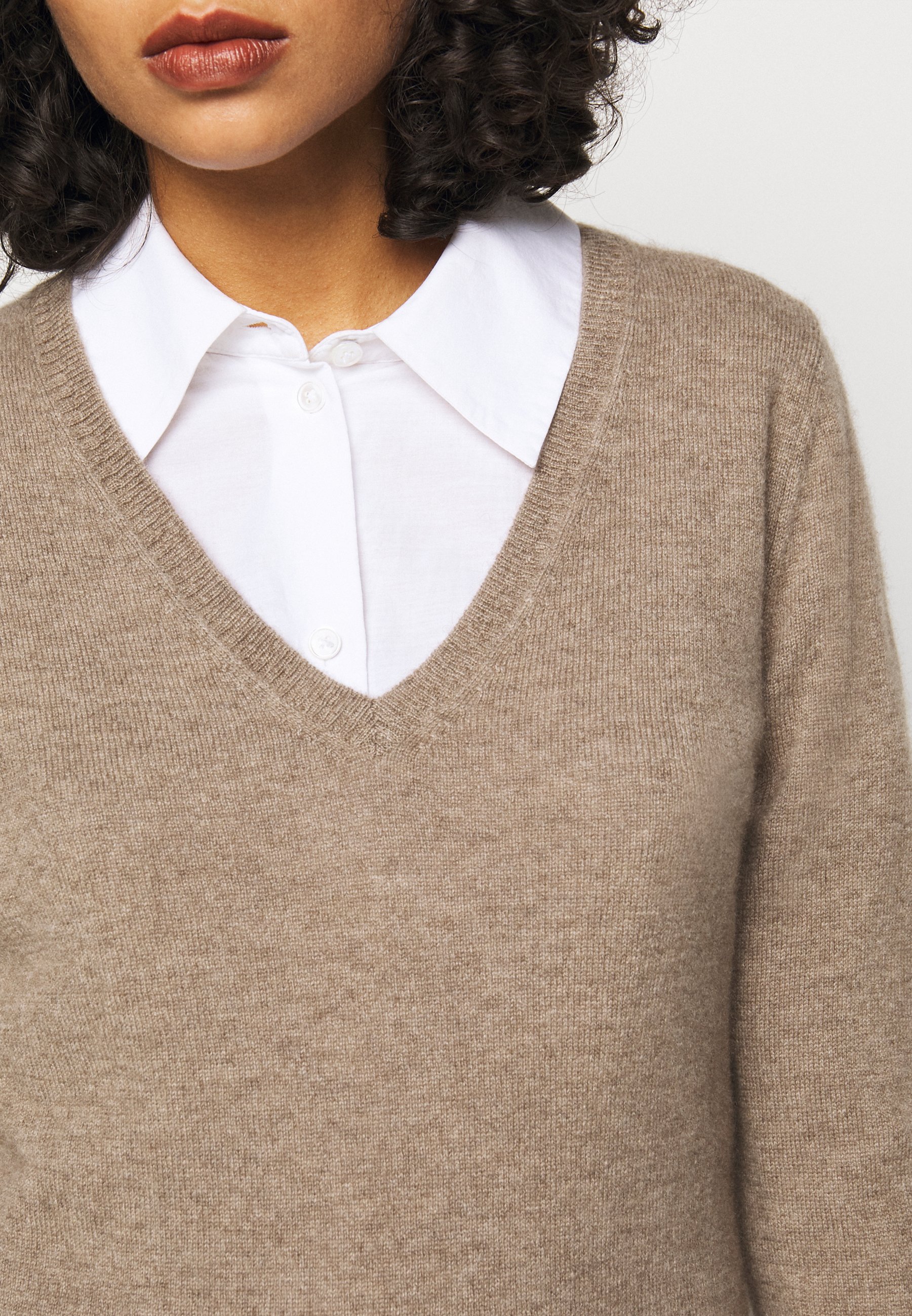 FTC Cashmere Jumper - natural taupe 