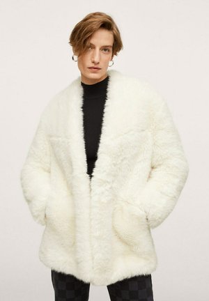 Zimní kabát - off-white
