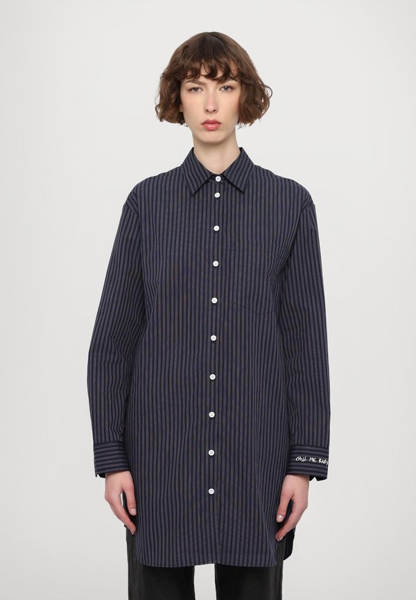 RORNING POP - Shirt dress - encre