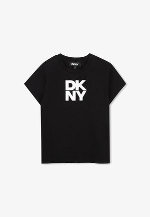 DKNY, TEE-SHIRT MANCHES COURTES - T-shirt imprimé - black